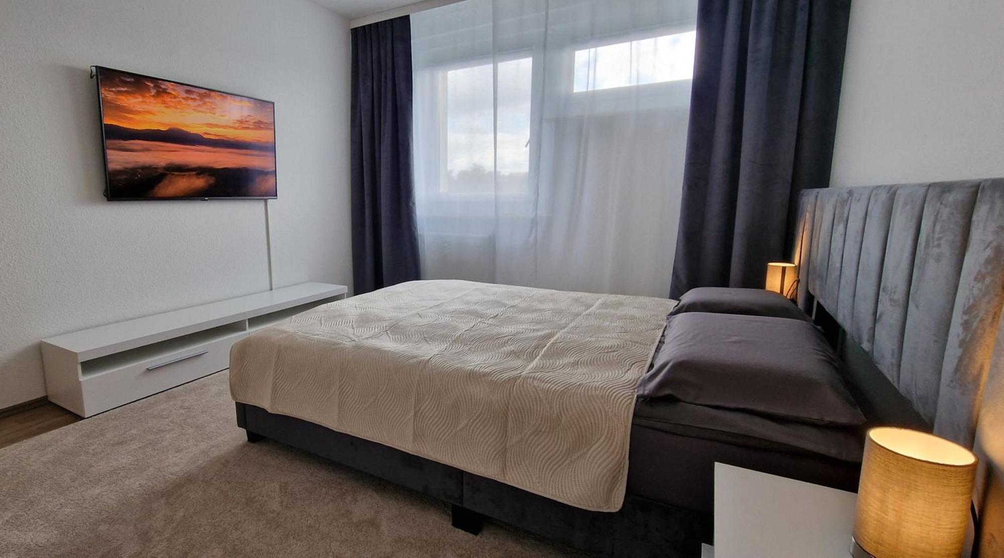 2 Bedroom Cityview Apartment Ps5-Qled Tv-Parking شيمنيتز المظهر الخارجي الصورة